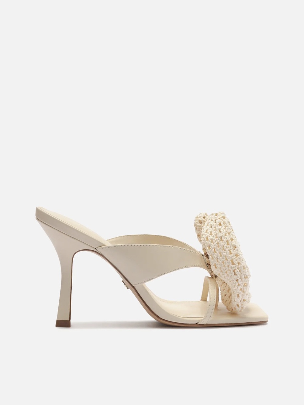 Arezzo Women's Isla Flower High Stiletto Sandals